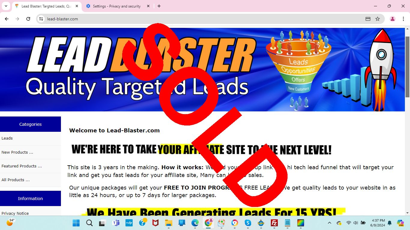 (image for) Lead-Blaster.com
